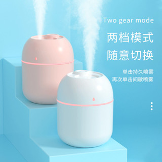 小型USB加溼器秋冬防乾燥補水辦公家用噴霧靜音淨化器迷你接水盤