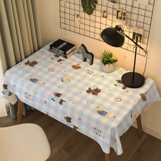 【現貨】【4098人收藏】卡通可愛小狗桌布ins風臥室卡通桌墊宿舍書桌茶几餐桌防塵裝飾布 卡通 生日禮物 居家裝飾