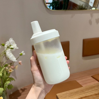 客製化 隨行杯 簡約大容量隨行 吸管玻璃杯 學生用便攜 ins風水杯 果汁奶茶杯 可訂製