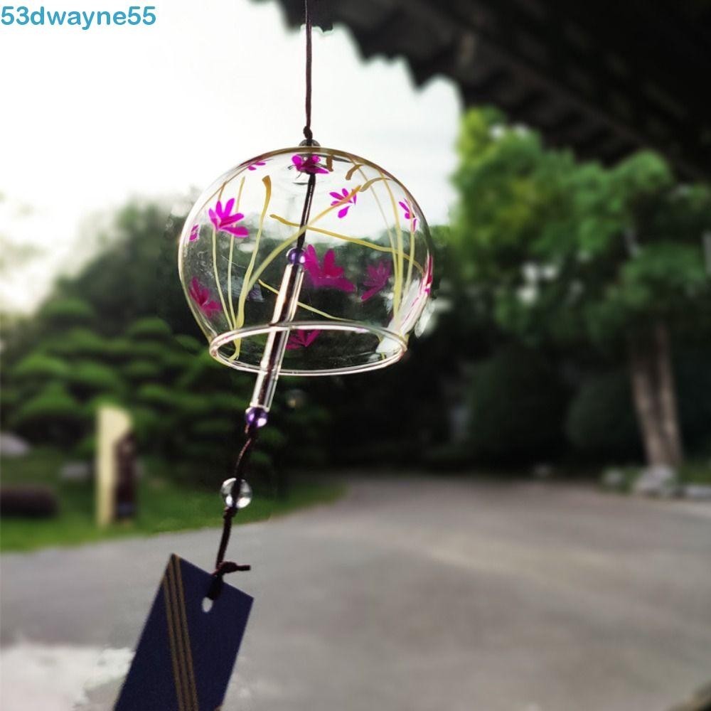 DWAYNEGenshin衝擊風鈴,現實懸掛史萊姆Genshin風鈴,日語手工製作動漫玻璃風鈴