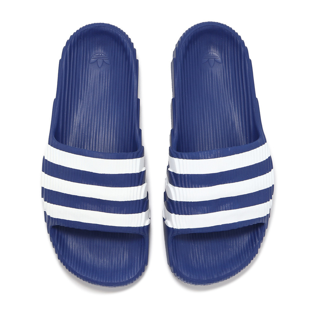 adidas 拖鞋 Adilette 22 男鞋 女鞋 3D 等高線圖 寶藍 涼拖鞋 愛迪達 [ACS] IF3667