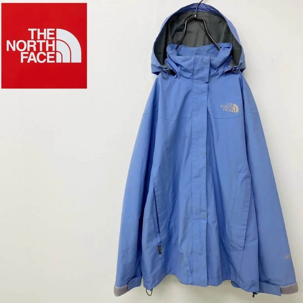 THE NORTH FACE 北面 夾克外套 藍色 女裝 Gore-Tex 日本直送 二手