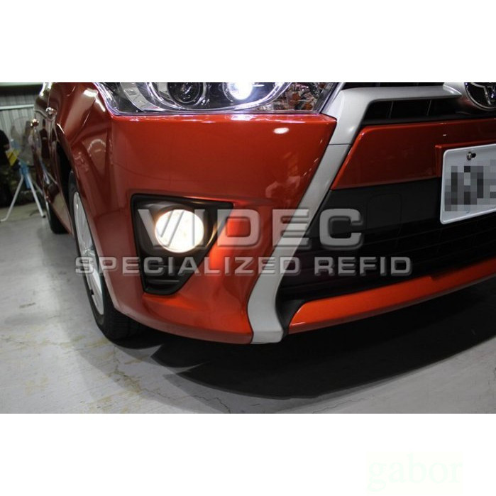 威德汽車精品 HID 豐田 TOYOTA 14 YARIS 原廠型 霧燈 總成 含原廠 開關 線組