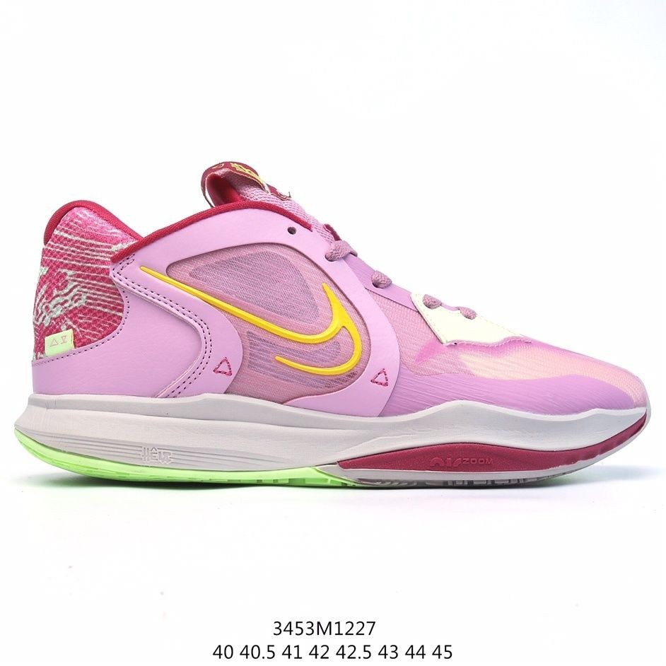 【max純原】2024新款Kyrie5歐文5代粉色低幫休閒運動男子籃球鞋