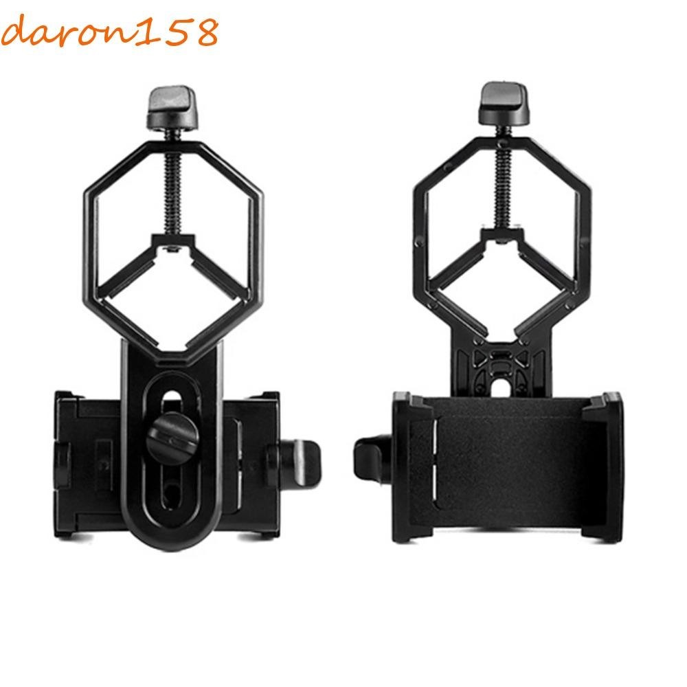 DARON手機適配器安裝座可調手機望遠鏡夾金屬/ABS顯微鏡支架