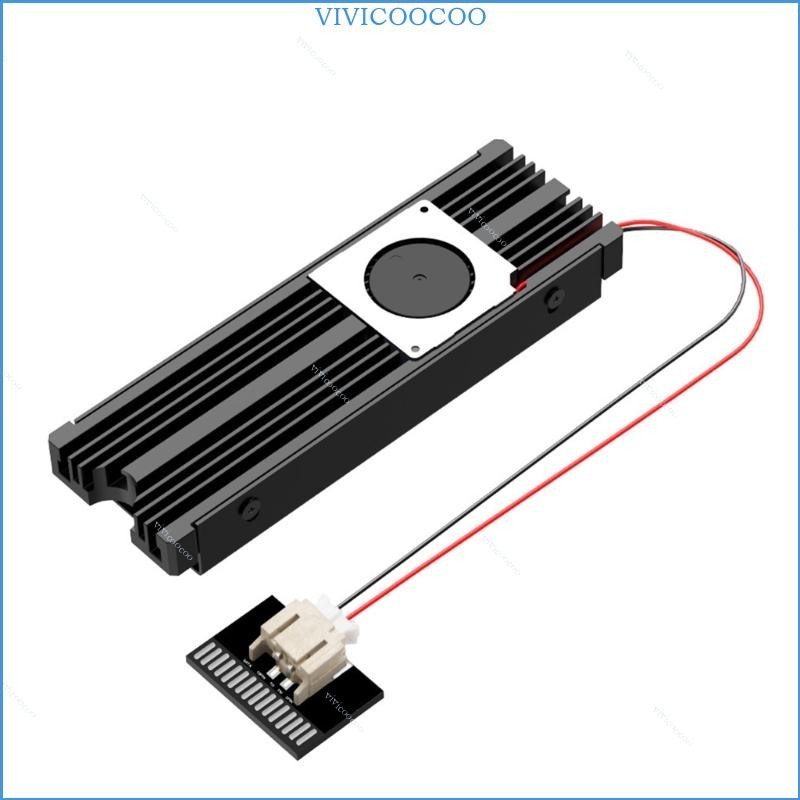Vivi 散熱器 NVME PCIE 適用於 M2 2280 SSD 硬盤鋁製散熱片散熱片散熱片冷卻器散熱墊