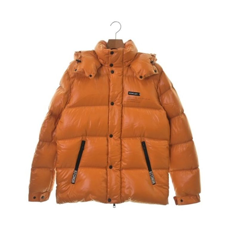 Moncler GENIUS Orange羽絨服 夾克外套 背心橙色 男性 日本直送 二手
