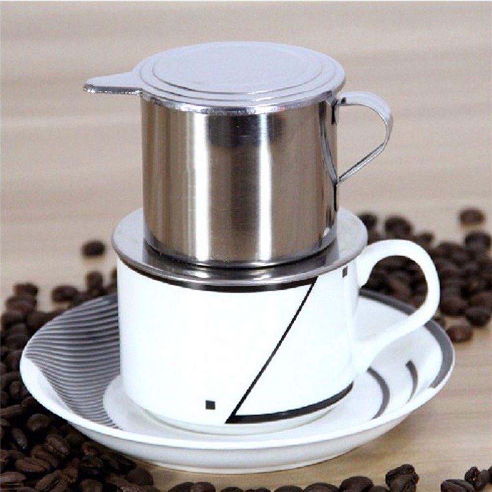 &lt;有貨&gt;不銹鋼越南越南50/100ml咖啡壺滴濾咖啡壺