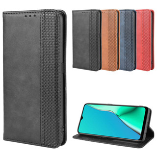 適用OPPO A11x手機殼磁吸翻蓋皮套A11錢包插卡款保護套A11X復古殼