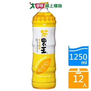 統一茶裡王-臺式綠茶1250mlx12入(箱)【愛買】