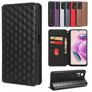 ✅臺灣現貨✅紅米note 12s 4g海外版手機殼note 12s 4g手機皮套插卡支架殼書本式防摔保護殼