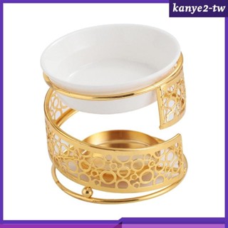 [KY] 陶瓷精油燃燒器爐香茶燈架蠟燭架熔體加熱器適用於家庭辦公室臥室室內結婚禮物