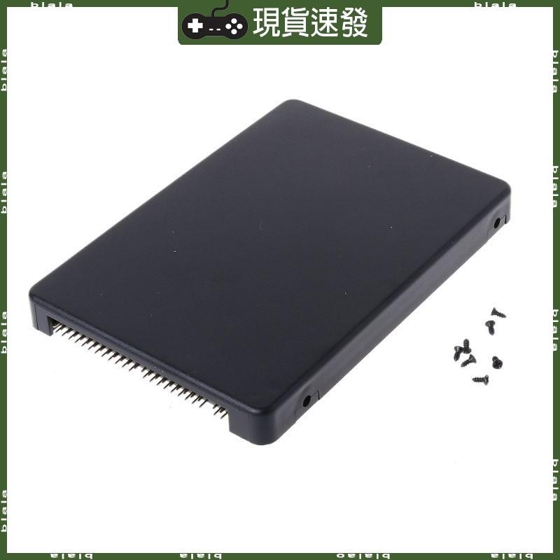 Blala Mini mSATA SSD 硬盤轉 44Pin IDE 適配器,帶外殼,適用於 Case 2 5