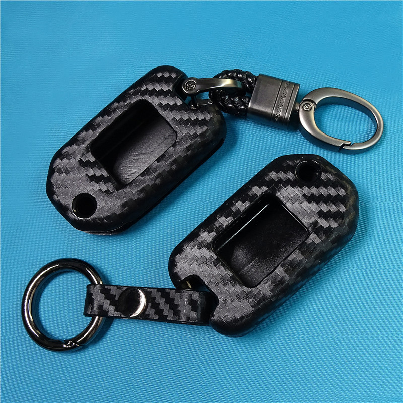 汽車鑰匙扣鑰匙保護套 適用於Honda Civic CR-V Accord Jade Odyssey 2015-2018