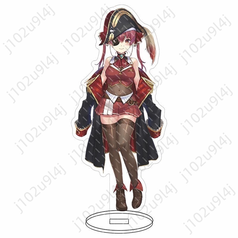 💗台灣出貨💗 hololive主播大立牌星街彗星 戌神沁音 夏色祭亚克力摆件 電腦桌擺件動漫游戏周邊