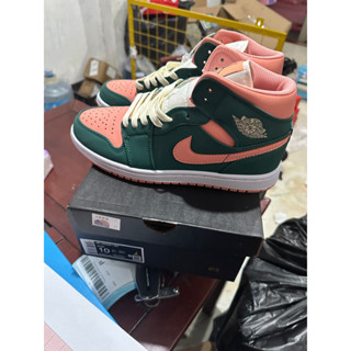 2024 Air Jordan 1 Mid Dark 藍綠色 BQ6472-308 運動籃球鞋