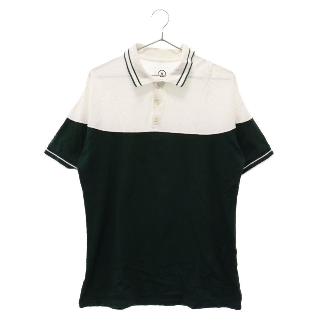 visvim tone ViS green M Ipolo衫 襯衫綠色 白色 短袖 日本直送 二手