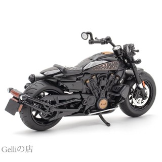 gelliの店華一模型 1:12 Harley Davidson 哈雷 Sportster S 機車模型 模擬合金機車