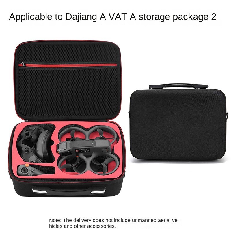 適用於dji AVATA 2收納包AVATA 2單肩斜挎包便攜便攜手提收納盒配件