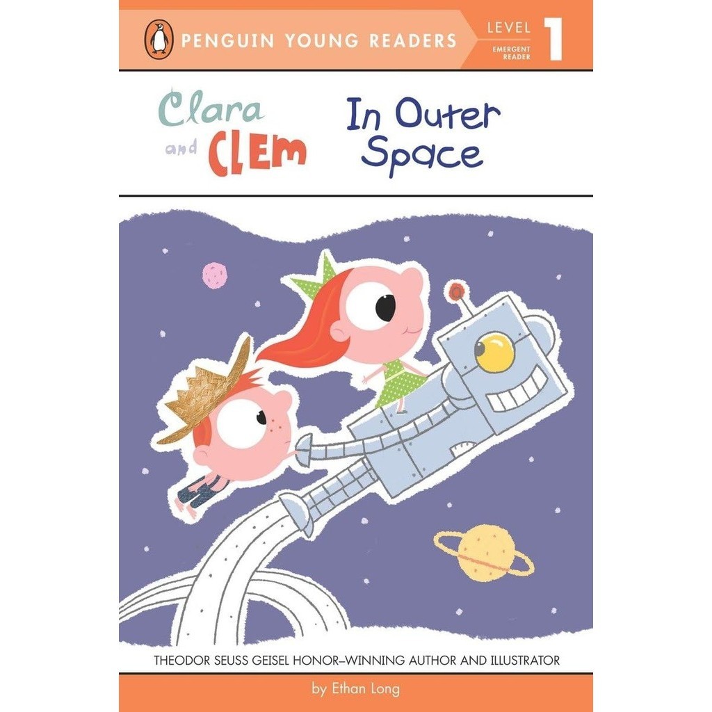 Clara and Clem in Outer Space/Ethan Long Penguin Young Readers, L1 【三民網路書店】
