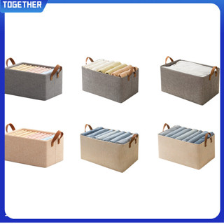 Toge 可折疊壁櫥儲物盒衣物收納盒,內衣可折疊衣物抽屜收納盒,折疊式