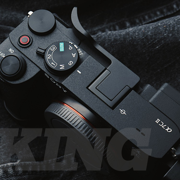相機配件 原創索尼A7CII指柄 標準版A7CR A7c一代通用熱靴保護 相機配件手感絲滑