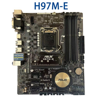 【現貨 優選品質】新到貨Asus/華碩H97M-E主板1150針H97-PLUS/PRO GAMER臺式機DDR3