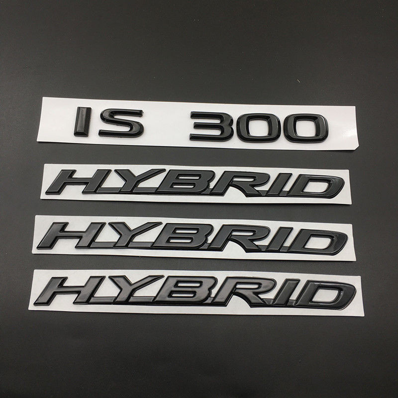 Lexus 凌志 汽車車標 貼標 is300車標 凌志 後尾箱標誌 HYBRID改裝 黑色側標 個性 高配