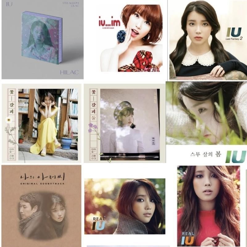 【OMG】 iu her iu palette iu 特典 iu 花書籤 iu 應援棒 全新IU 李知恩專輯正規五輯 L