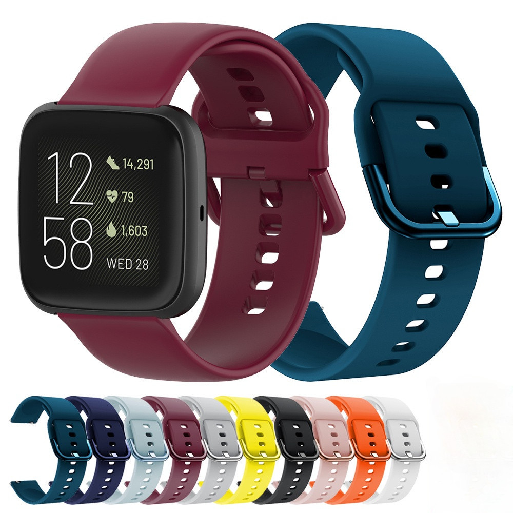 Fitbit Versa 2 錶帶 Versa 矽膠錶帶 Versa Lite 透氣錶帶 Versa2 替換腕帶