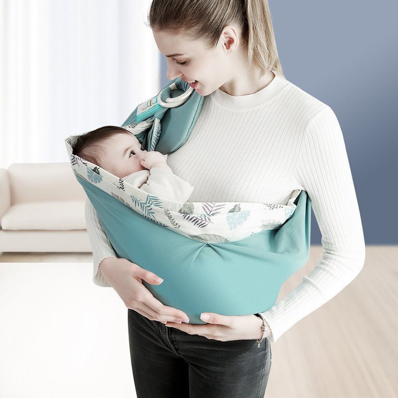 嬰兒背巾西爾斯哺乳巾背帶新生兒前抱式橫抱袋餵奶巾抱娃神器