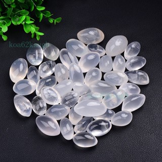 🔥靈犀福運堂 已祈福 天然水晶 🔥100克 天然乳白水晶滾石把玩白水晶煙霧隨形碎石原石打磨傢居裝飾工藝品 TRSJ
