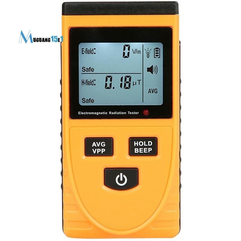 插座輻射檢測,帶 LCD 顯示屏的便攜式劑量計計數器,放射性檢測器 GM3120