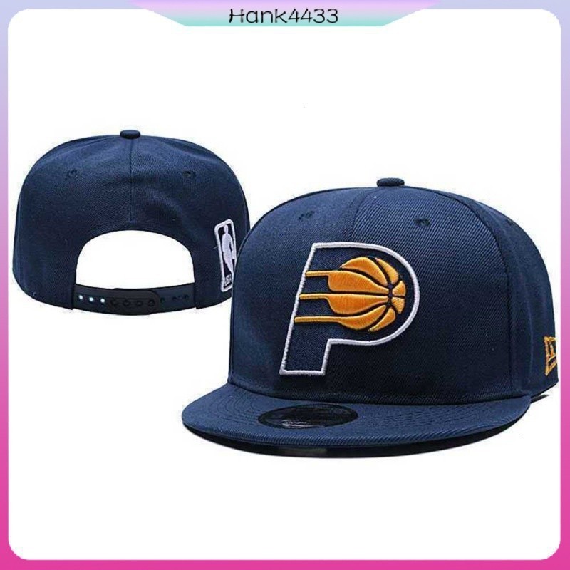 NBA Indiana Pacers 印第安溜馬 刺繡棒球帽 男女通用 可調整 嘻哈帽 運動帽 時尚帽 W69G