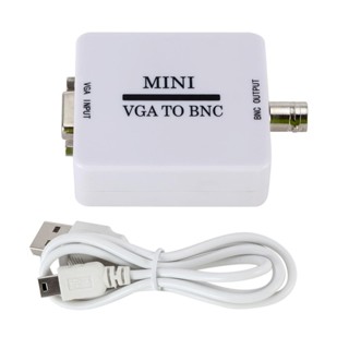 [Mini Vga 到 BNC 視頻轉換器適配器轉換器切換器用於