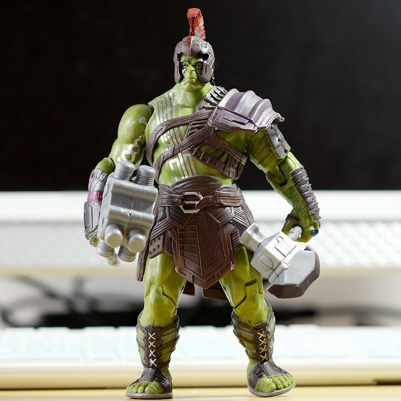 漫威復仇者聯盟3 雷神角鬥士手辦綠巨人浩克模型人偶公仔擺件玩具 BGAP