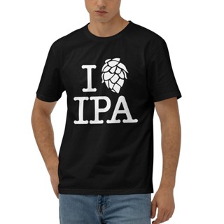 我愛 Ipa Beer Beers Pale Ale Ipa 設計師袖子定製印花 T 恤