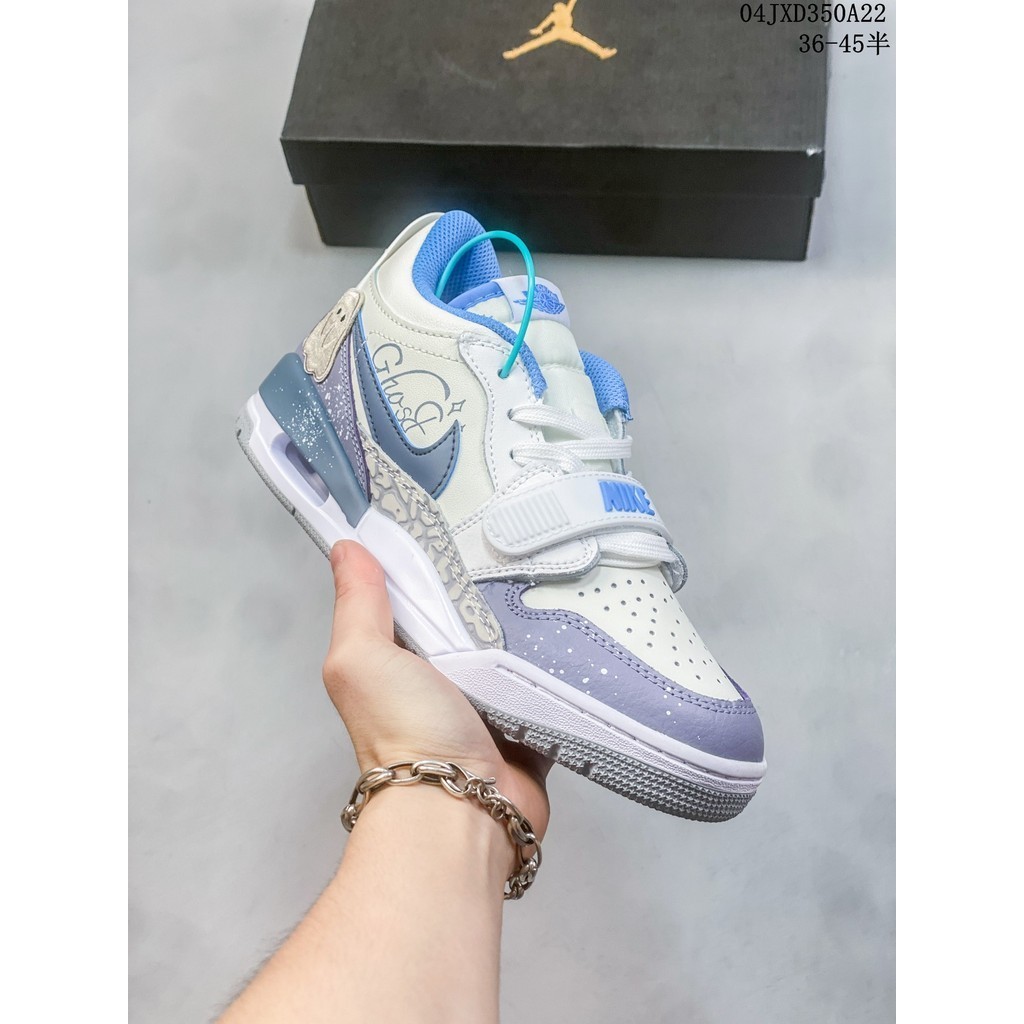 訂製球鞋 | Air Jordan Legacy 312 "碎星夢境" 潑墨甜美清冷籃球鞋