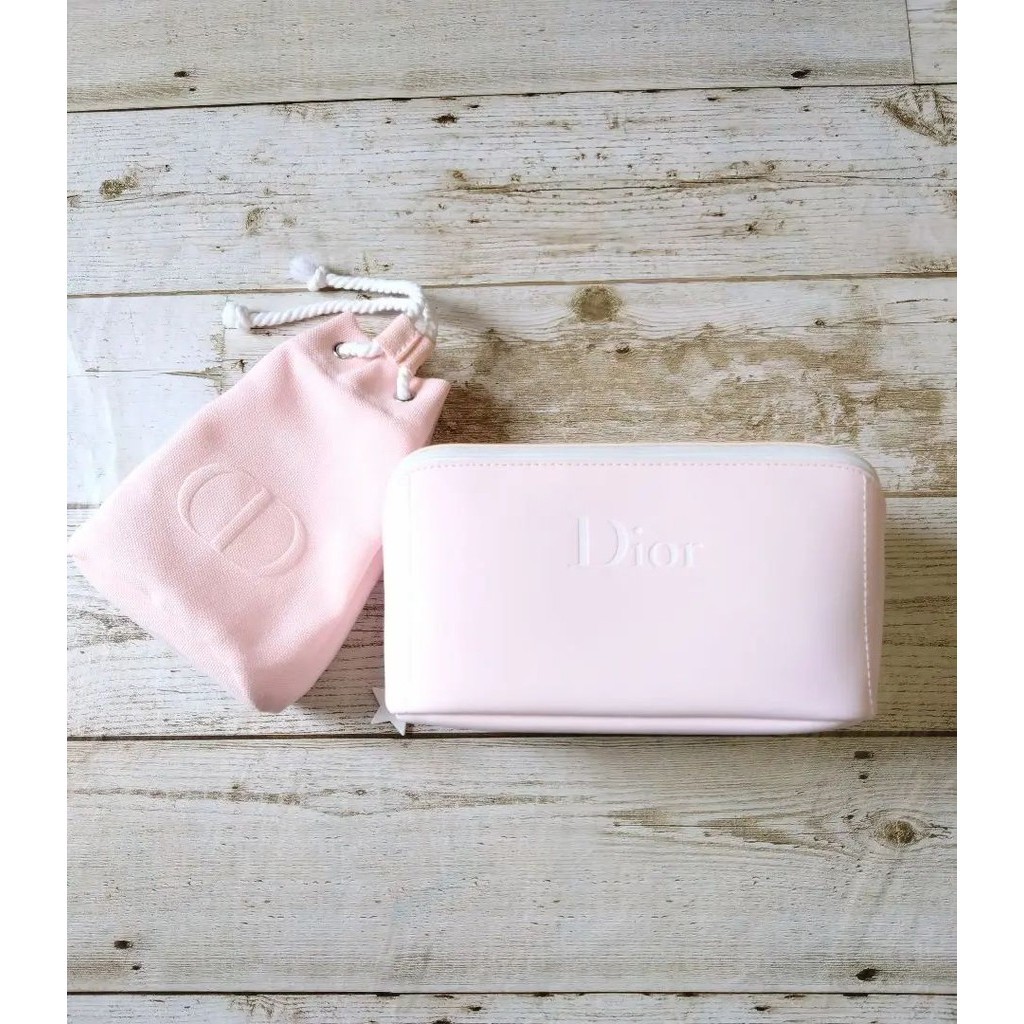 Dior 迪奧 小包包 贈品 束口包 粉紅色 mercari 日本直送 二手