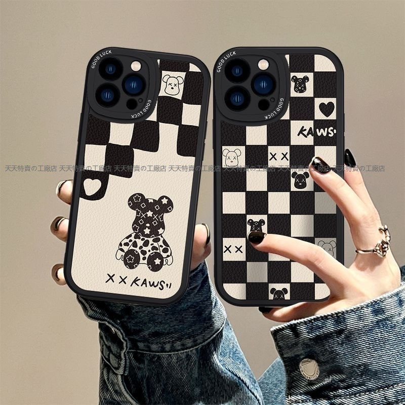 暴力 kaws 手機殼 適用 iPhone 11 12 11pro max XS 蘋果XR XSMAX 閨蜜 情侶保護套