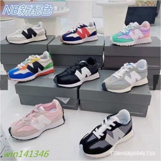 ZAMX HJTO 新品實拍特價New-Balance 327童鞋NB親子鞋復古鬆緊帶童鞋男女童大童小朋友休閒運動鞋情侶