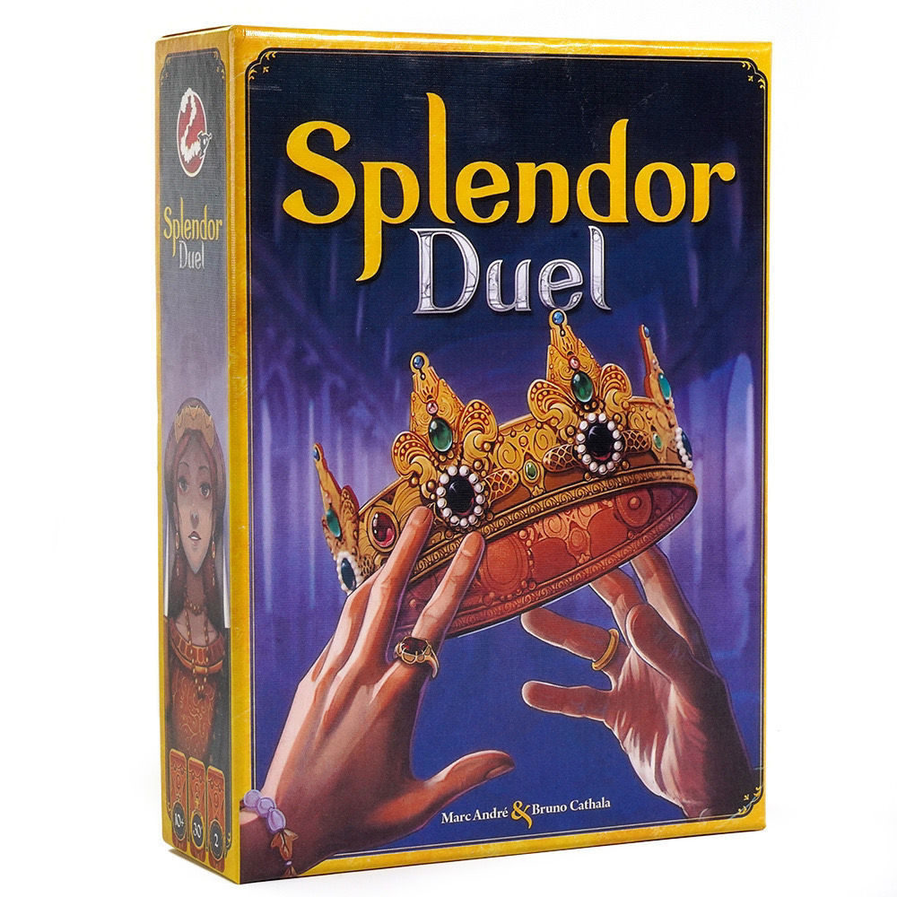 現貨 桌遊璀璨寶石對決 Splendor Duel英文桌遊卡牌遊戲