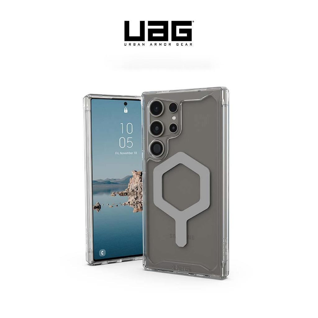 三星手機 冰晶UAG Galaxy S24 Ultra 磁吸式耐衝擊保護殼-極透明 MagSafe 手機殼 防摔殼