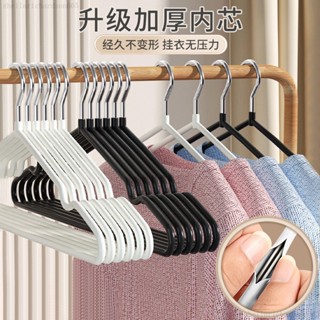 son665|防滑 無痕 衣架 加厚承重 防變形 寬肩植絨不傷衣物 衣櫃收納 適用西裝/大衣/連衣裙 超強耐用 居傢必備