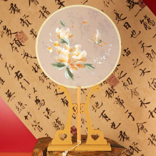 紅包袋2025 扇子紅包 蘇繡團扇夏天雙面刺繡古風漢服旗袍古著兒童中國風蘇州舞蹈圓扇子