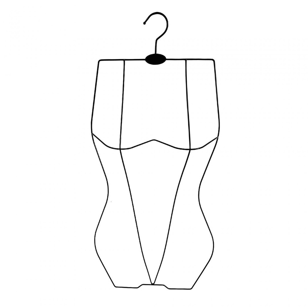 [WhbadguyojTW] 體形展示衣架、金屬絲、泳衣衣架、比基尼掛架泳裝衣架文胸、內衣衣架