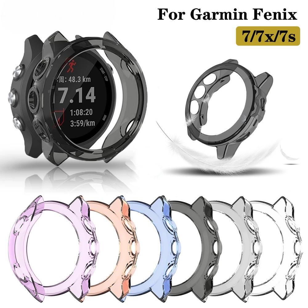 【SPG】透明TPU保護套Garmin Fenix 7 7X 7S 6 6S 6X Pro 保護殼 佳明 Fen 保護套