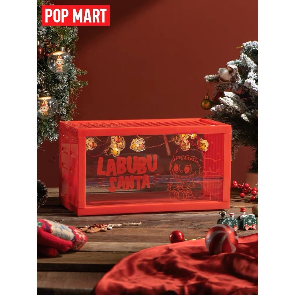 POPMART泡泡瑪特 THE MONSTERS一起耶誕系列漫天星發光拼插展示盒