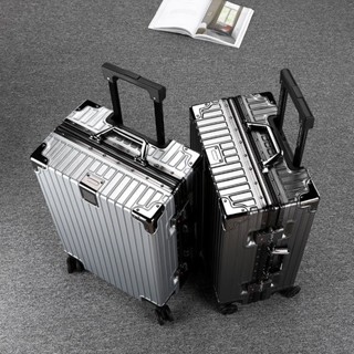 鋁框行李箱 旅行箱 拉桿箱 24吋 26吋 28吋 大容量 密碼箱 旅行 上學留學 收納 高顏值 萬向輪 出國購物
