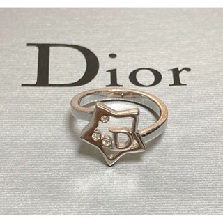 Dior 迪奧 戒指 Logo 星星 水鑽 mercari 日本直送 二手